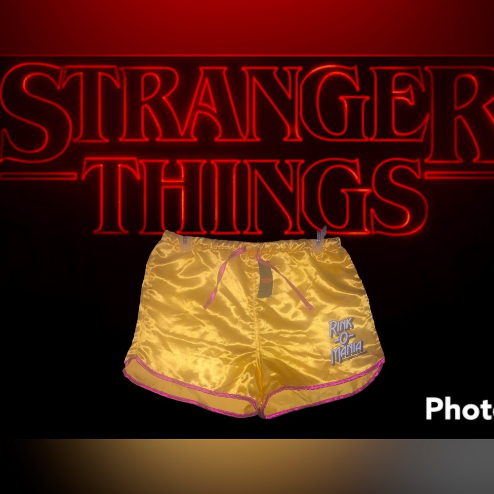 RARE Stranger things Rolla-Rink shorts